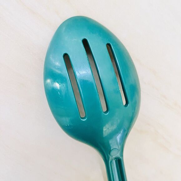 2pc ULTRATEMP Green Utensils Slotted Serving Spoon & Ladle 11 3/8” Melamine - Picture 13 of 15